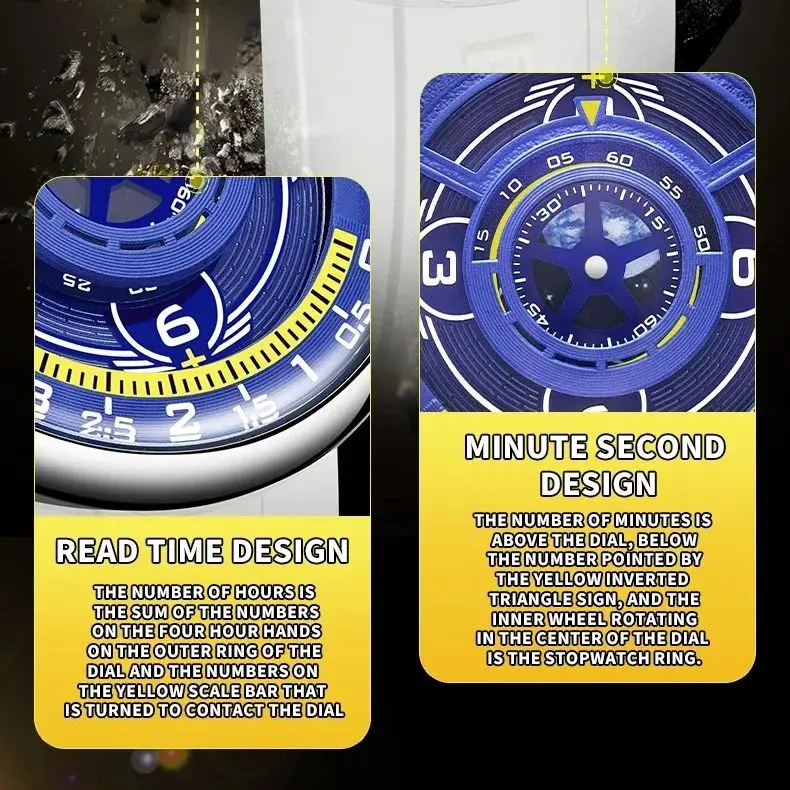 reloj hombre Top Brand New Arrivals Earth 3D Mens Watches Luminous Silicone Strap Quartz Wristwatch saat kol saati erkek 2025