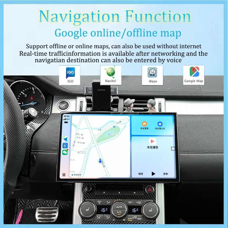 13.3inch Android14 For 2012-2018 Range Rover Evoque L538 Multimedia Player Car GPS Radio Wireless Carplay Auto Original OEM Menu view 5