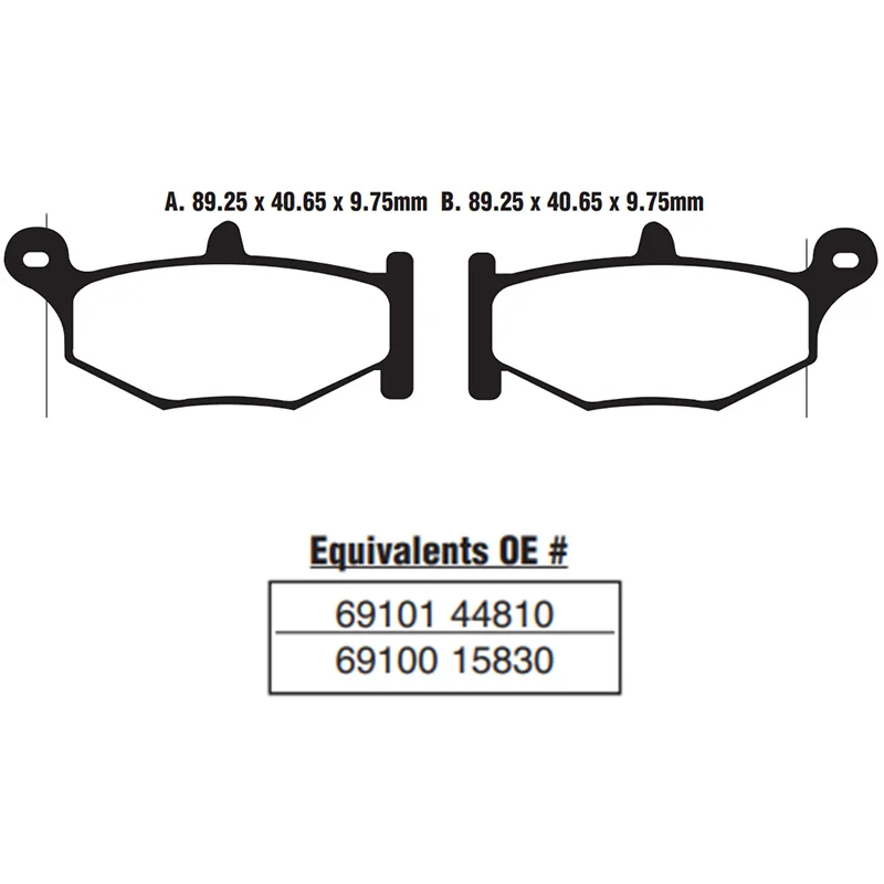 Motorcycle Brake Pads Front&Rear For Suzuki GSR400 GSR600 GSR 400 600 K6 K7 K8 2006 2007 2008 2009 2010