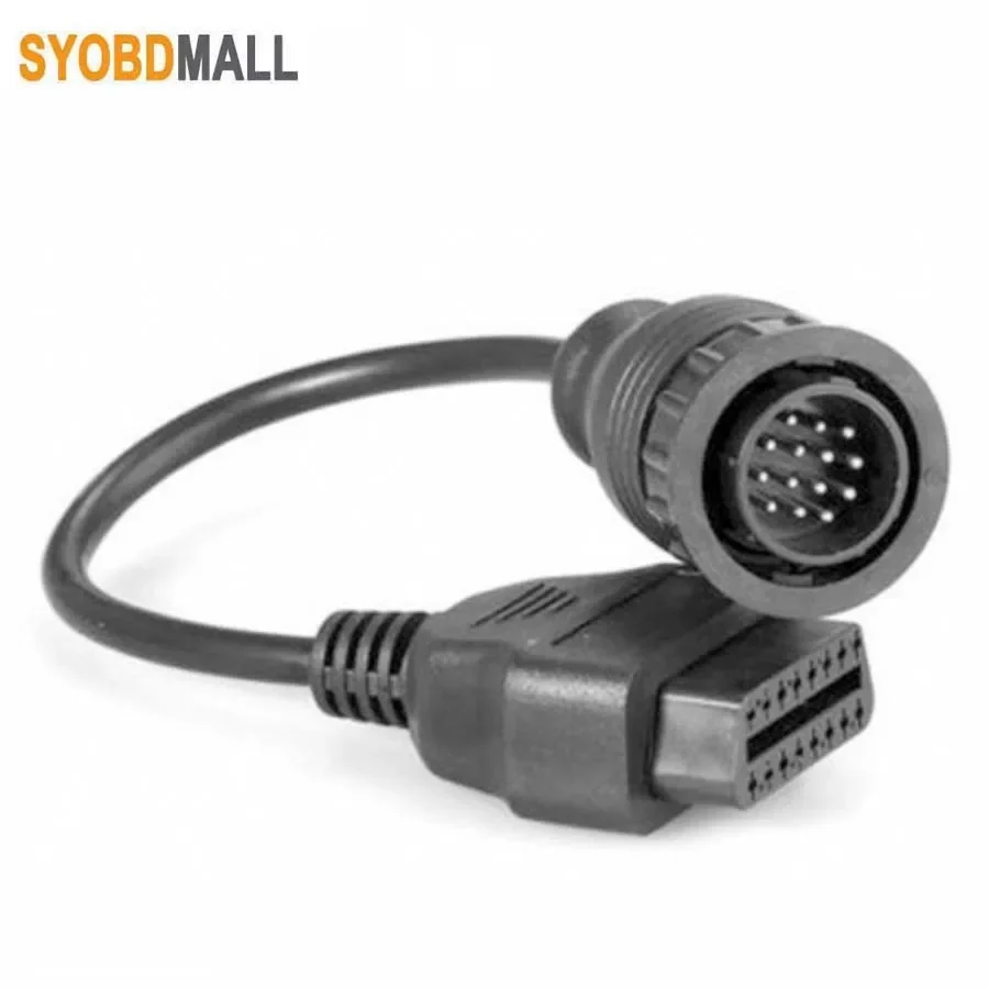 30CM OBD 14Pin Truck Convert Cable for Benz 14Pin Sprinter Male To OBD 2 16Pin Extender MB 14PIN To 16 PIN OBD2 Adapter Cable