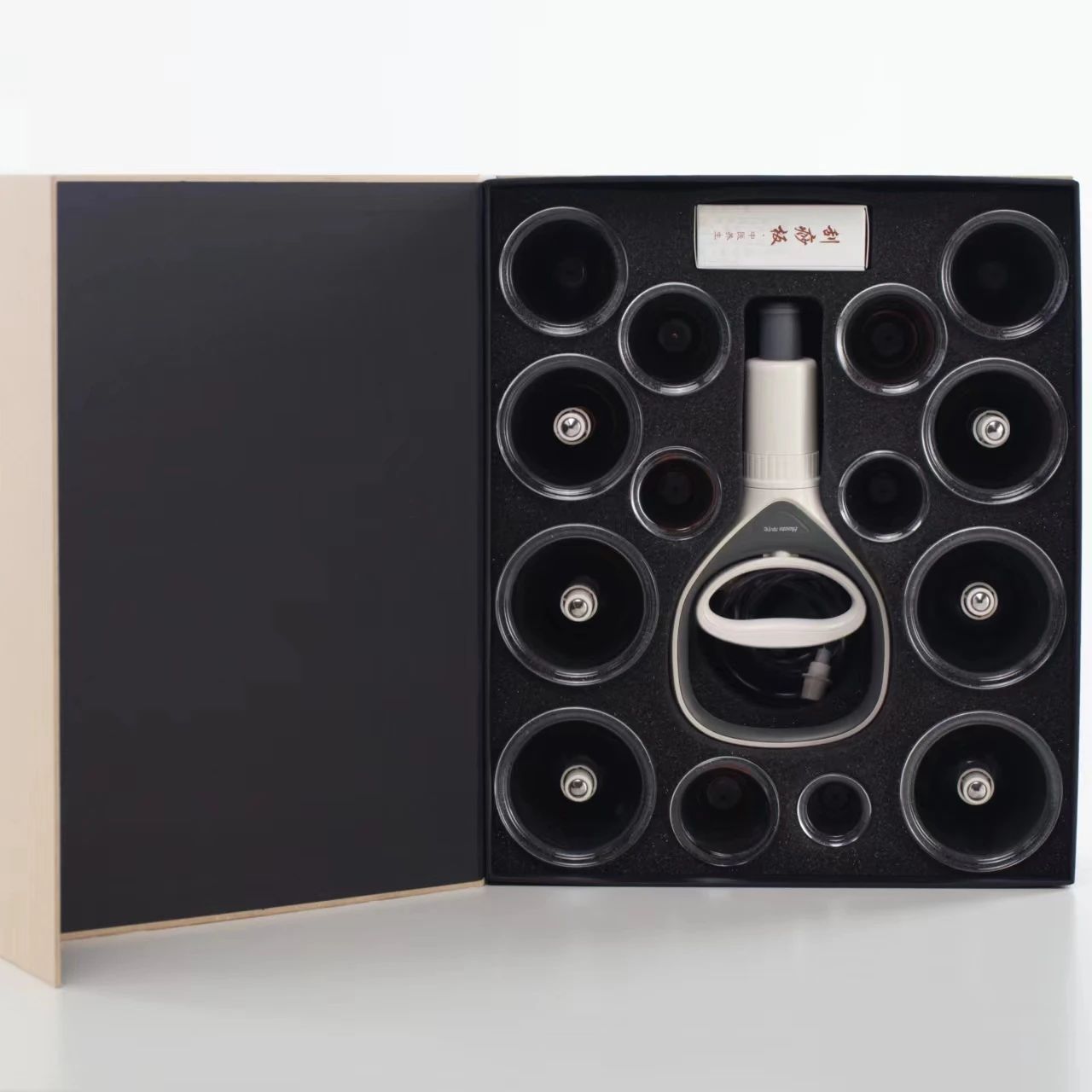 Бренд Hwato, набор из 14 чашек, пластиковые вакуумные банки, усовершенствованные наборы для терапии банок, китайские массажные чашки, инструменты, вакуумная банка для банок