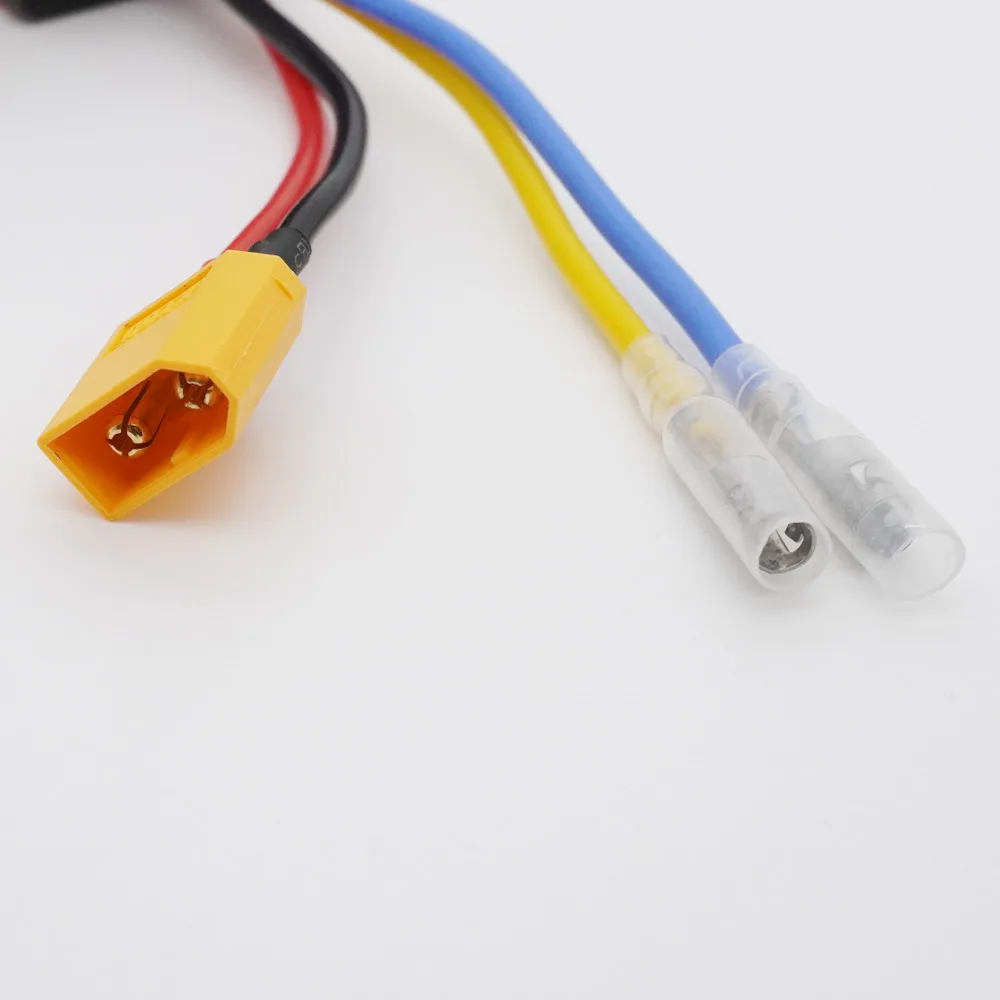 YSIDO RC 80A Szczotkowy ESC Wodoodporny regulator prędkości 2-3S Lipo BEC 6.5V 5A dla 540 550 750 Silnik RC Pojazdy Łódź Czołg Samochód