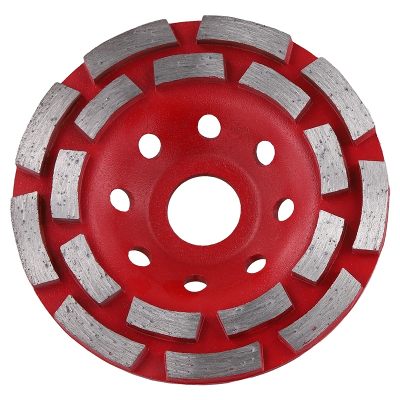 Diamond Cup Grinder Wheel  Double Row Cup Disc  For Grinding And Polishing Stone Metal Processing Cutting Wheel 115Mm