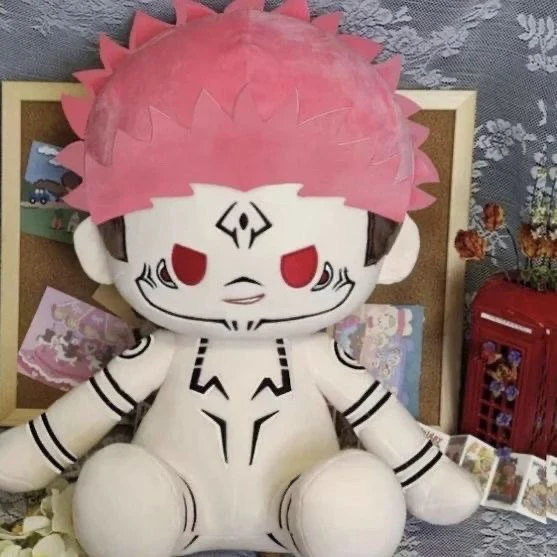 

Jujutsu Kaisen Ryomen Sukuna Cosplay Furry Naked Baby 40cm Cotton Doll Felt Maumet Decorate Individuality Puppet Cartoon Anime