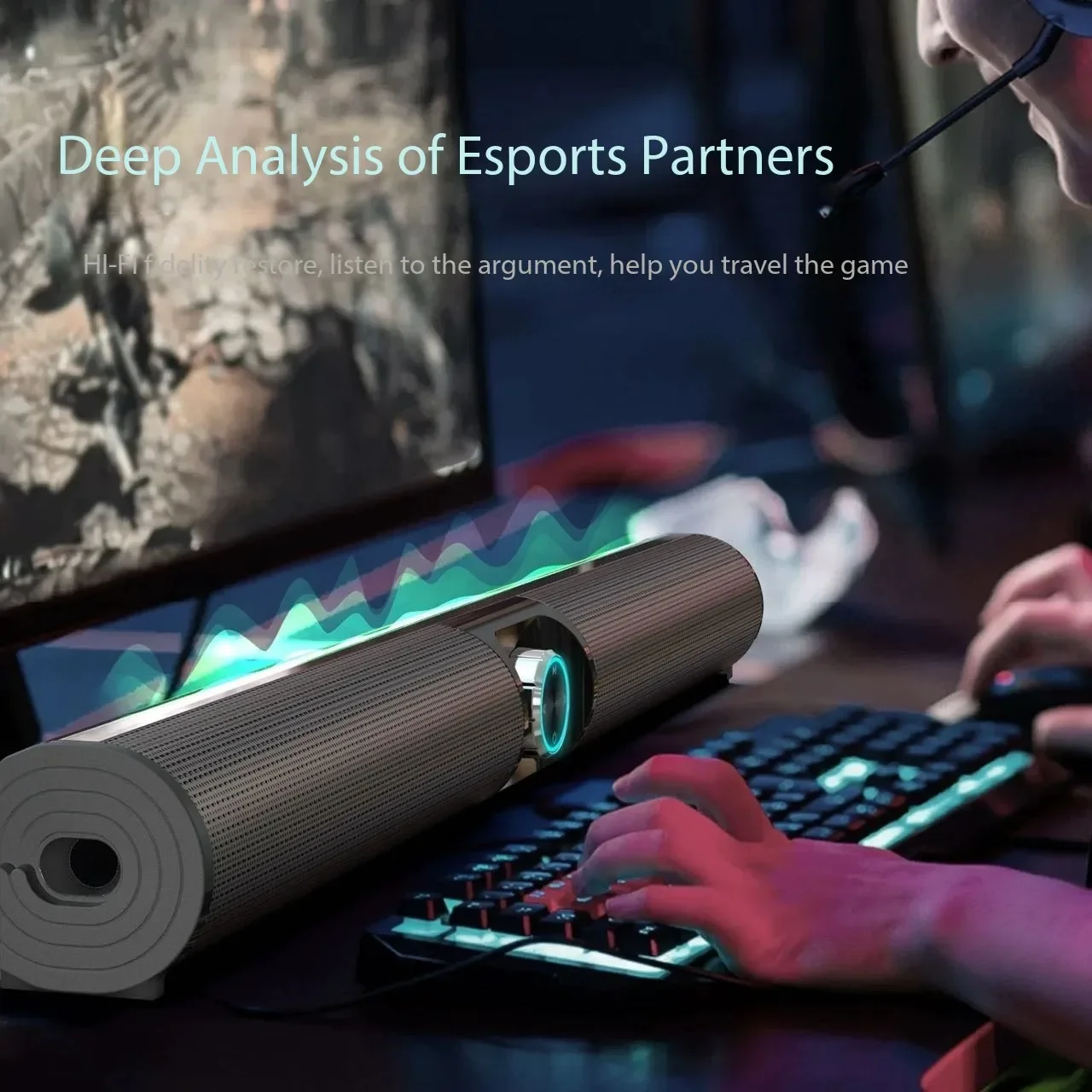 مضخم صوت سوبر باس للمسرح المنزلي ، شريط صوت التلفزيون ، مكبرات صوت بلوتوث لاسلكية ، مجسم ستيريو ثلاثي الأبعاد ، راديو FM ، عمود أجهزة الكمبيوتر