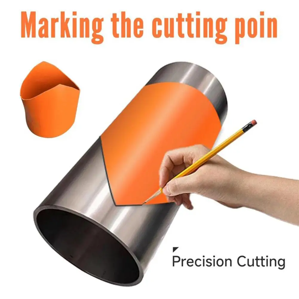 Round Tube Drawing Tool Docking Artifact Docking Straight Tube Marking Mold Specifically Designed For Construction Sites