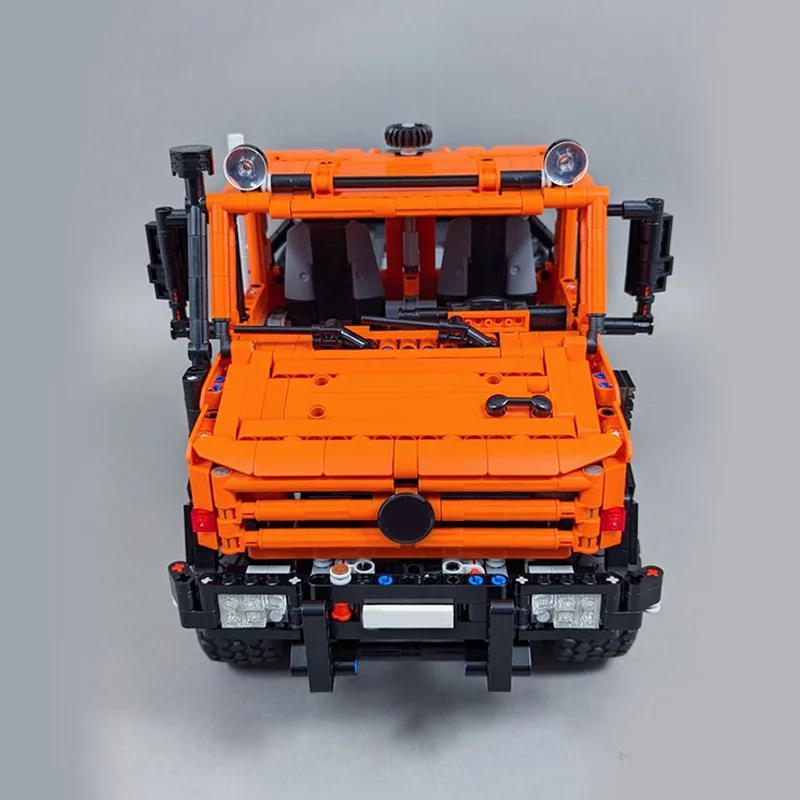 2789 PCS MOC Orange Unimog off-road vehicle Model Modular DIY Building Blocks Kids Assembly Display Toys Festival Surprise Gift
