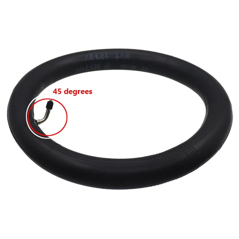 14 Inch 14x2.125 Butyl Inner Tube 14x1.95/2.125/2.35 for Ninebot One S2 A1 for Many Gas Electric Scooters E-Bike Unicycle Tyre