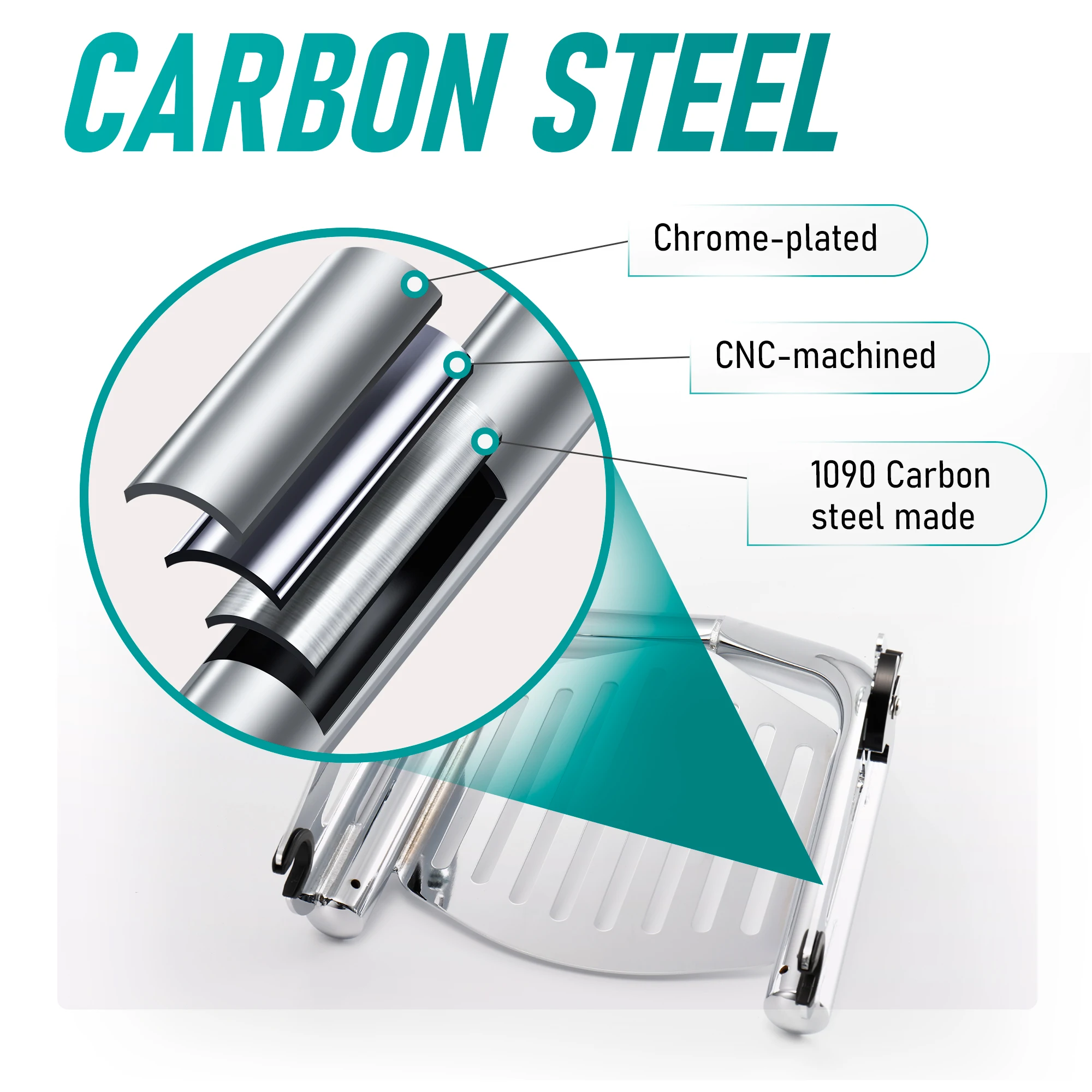 Uchwyty tylne do bagażnika motocyklowego, wspornik do Harley 2009- i nowszych modeli Road Glide, Road King, Street Glide, Electra Glide, chromowane