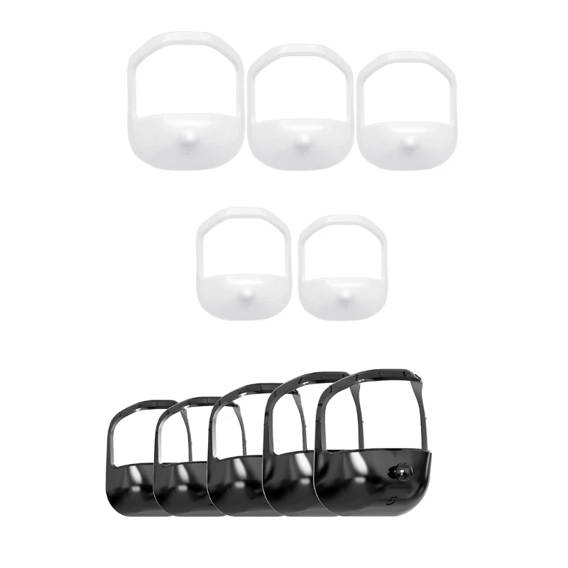 5 ชิ้น Beard Shaping จัดแต่งทรงผมเครื่องมือแม่แบบทริมเมอร์สำหรับผู้ชายหนวดเคราแพะลายฉลุ