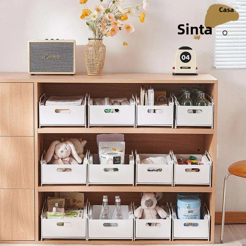 kitchen-iron-art-storage-box-drawer-overlapping-shelf-sink-under-cabinet-organization-basket-miscellaneous-items-arrangement