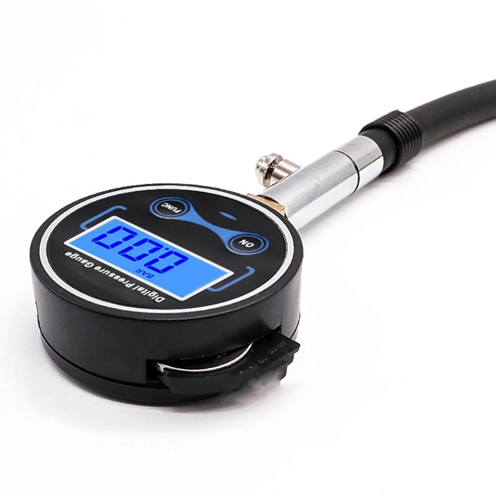 

Off-Road Vehicle Tire Pressure Gauge Digital Manometer High Accuracy LCD Display Auto Alarm Safety Tool Manometer