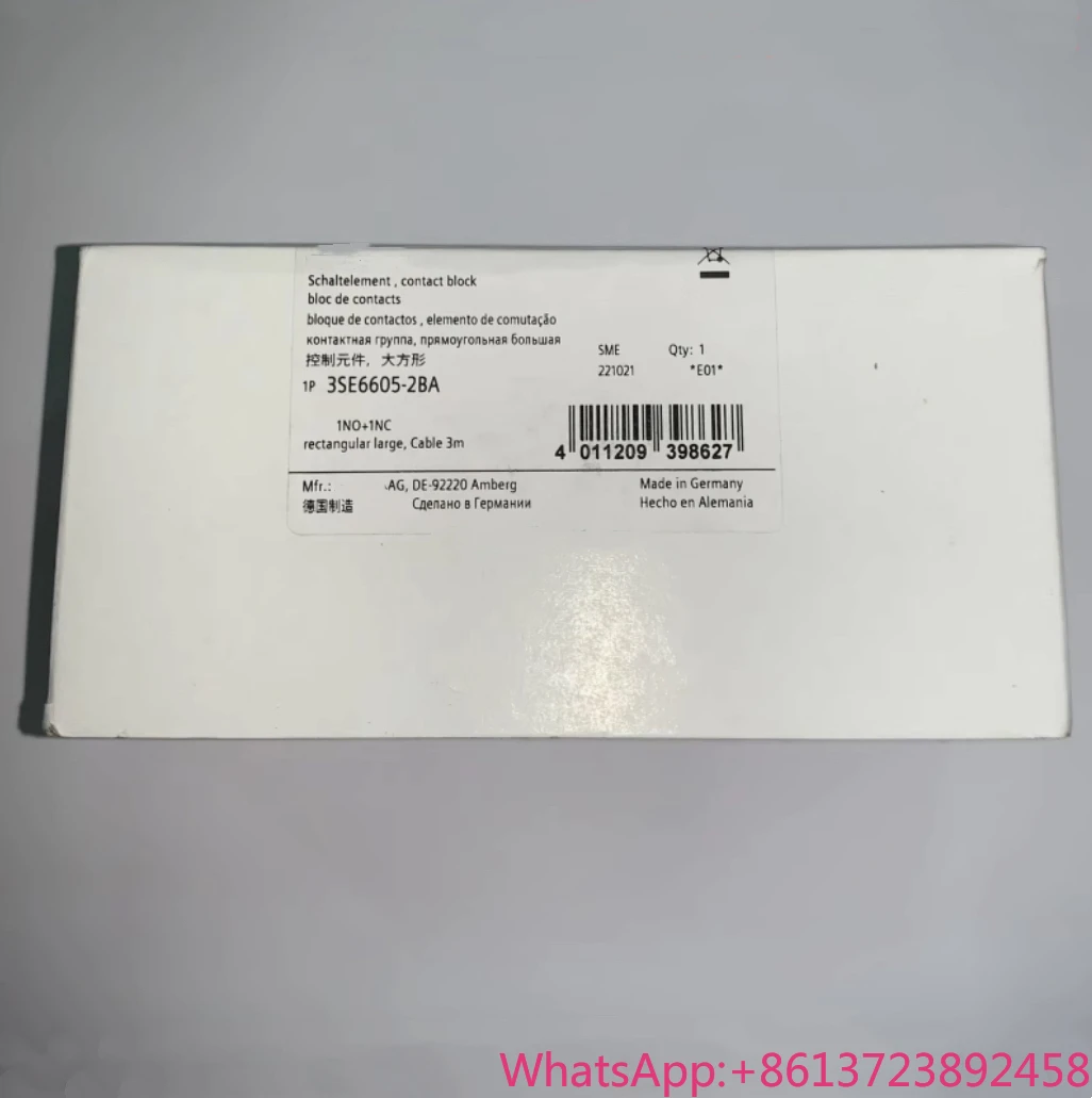 

Brand New 3SE6605-2BA 3SE6605-2BA01 3SE6605-2BA10 3SE6704-2BA