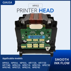 Hp952 HPプリンター用プリントヘッド、hp953、hp954、hp955、hp7720、hp7730、hp7740、hp8210、hp8710、hp8720、hp8730、hp8740、m0h90a