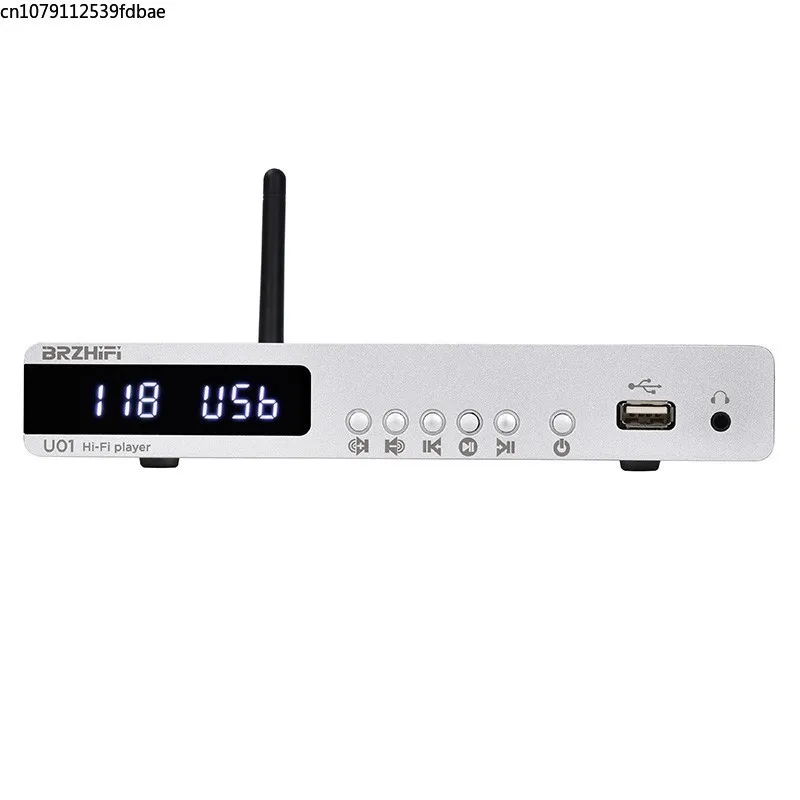 

BRZHIFI U01 lossless music USB APE player ES9038 decoder digital turntable Bluetooth 5.0