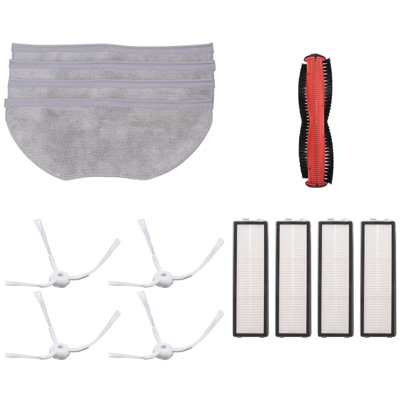 Sanq para xiaomi s10t robô aspirador de pó stfcro1sz peças reposição escova lateral hepa fliter mop substituição