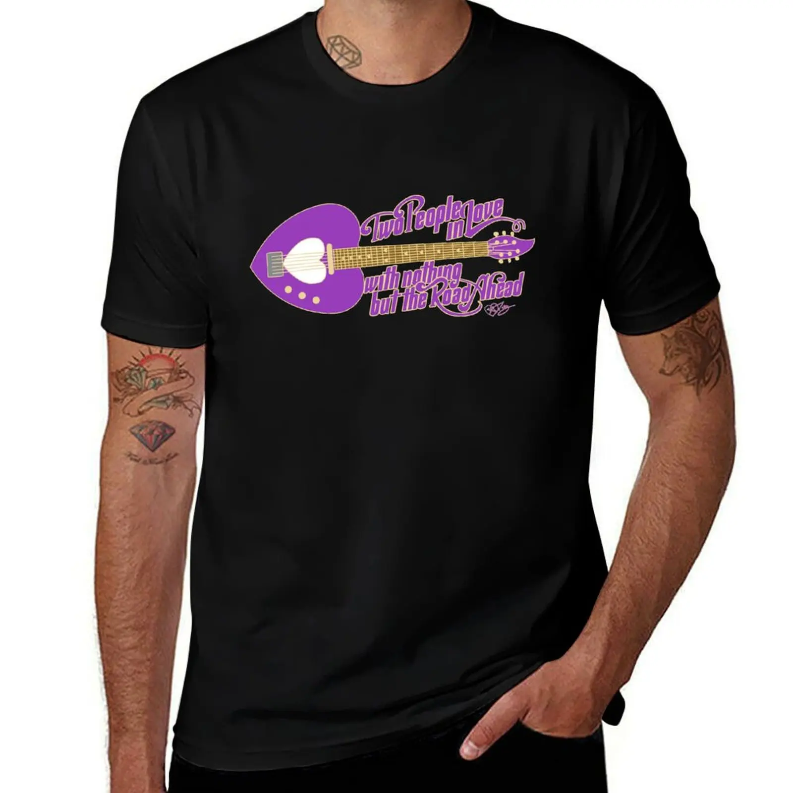 Rock n Roll Love affair by HeartandStarr T-Shirt Long Lasting Casual T-Shirt