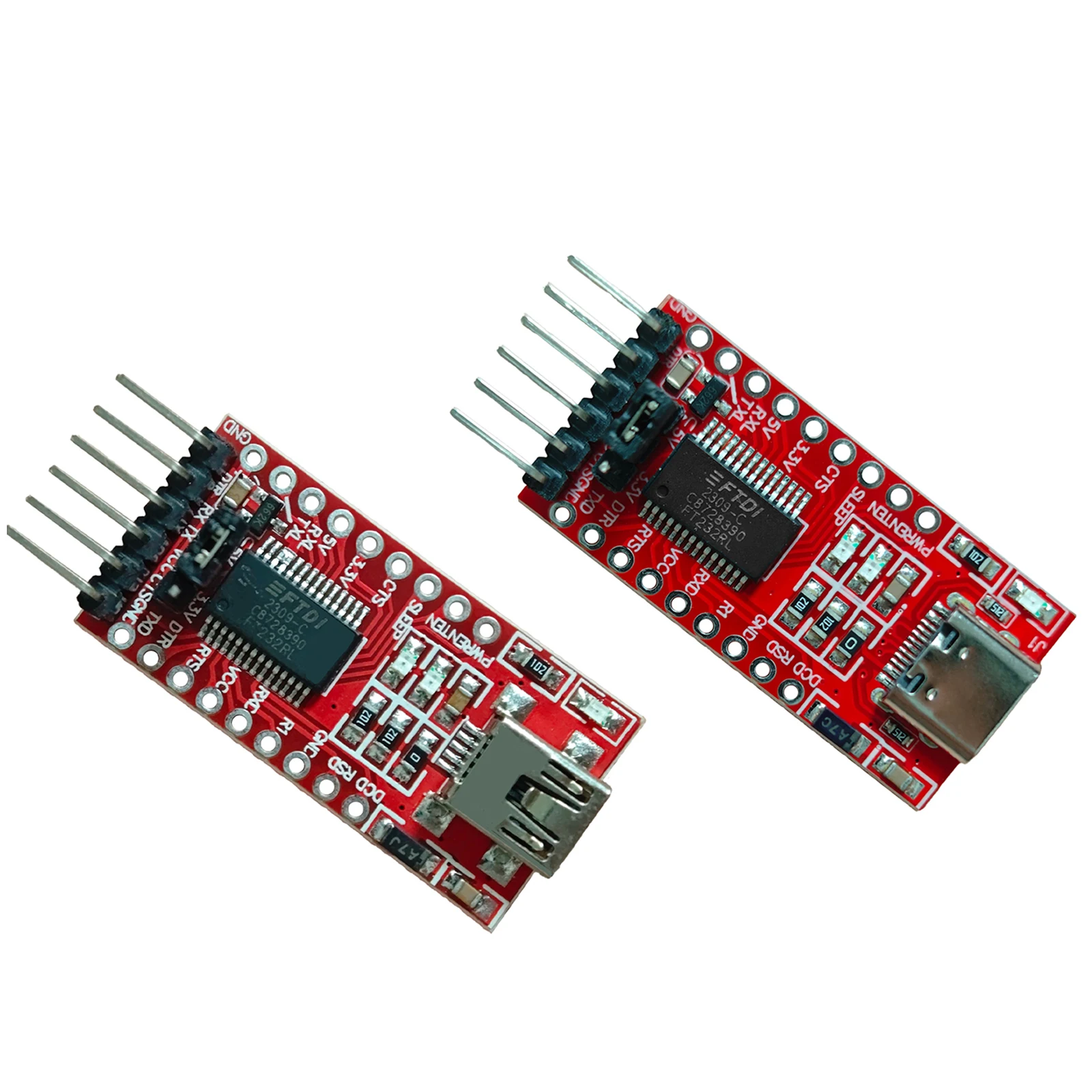 FT232RL FT232 FTDI USB 3.3V 5.5V to TTL Serial Adapter Module for Arduino FT232 Pro Mini Port USB TO TTL 232 Mini / Type-C USB