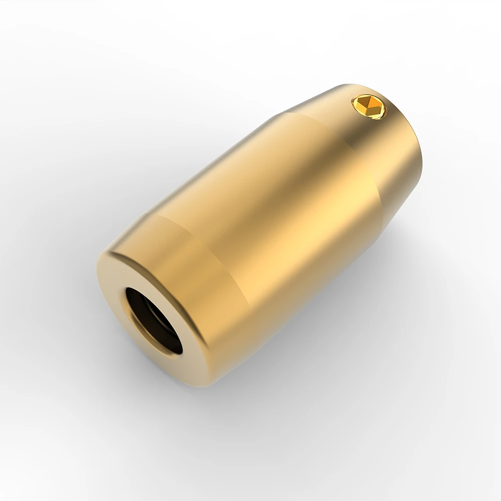 Горячая Распродажа 4x Audiocrast CT4021G Золотой цветной динамик RCA кабель аудио провод Nosie стопорный кабель диаметр 9 мм