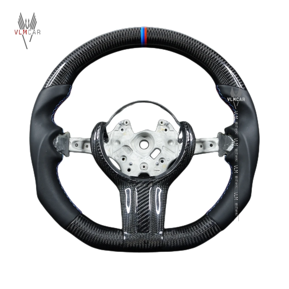 VLMCAR Custom Carbon Fiber Steering Wheel for BMW 328M M2 M3 M4- Premium Custom Performance And Luxury Upgrade Perfect Fit
