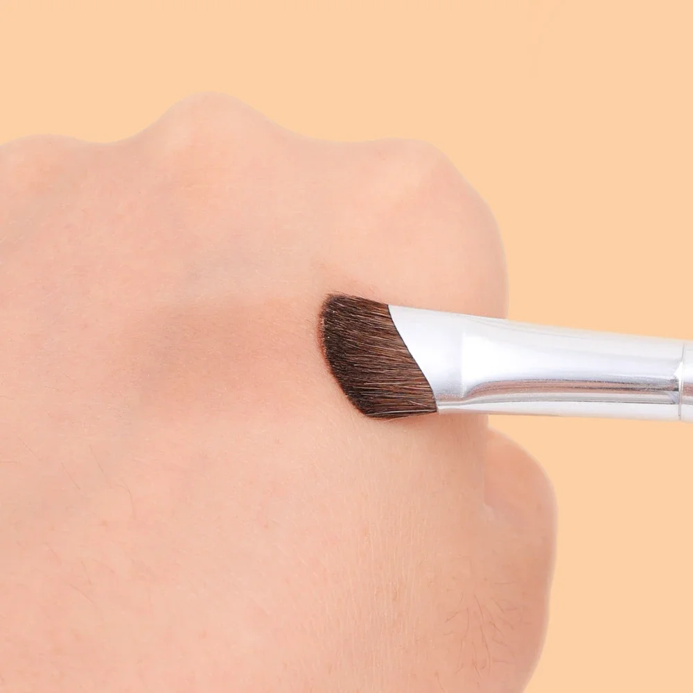 Pennello per ombretti per naso pennelli per trucco con contorno angolato Bronzer per il viso Silhouette per il naso ombretto correttore per miscelazione cosmetica strumento per il trucco