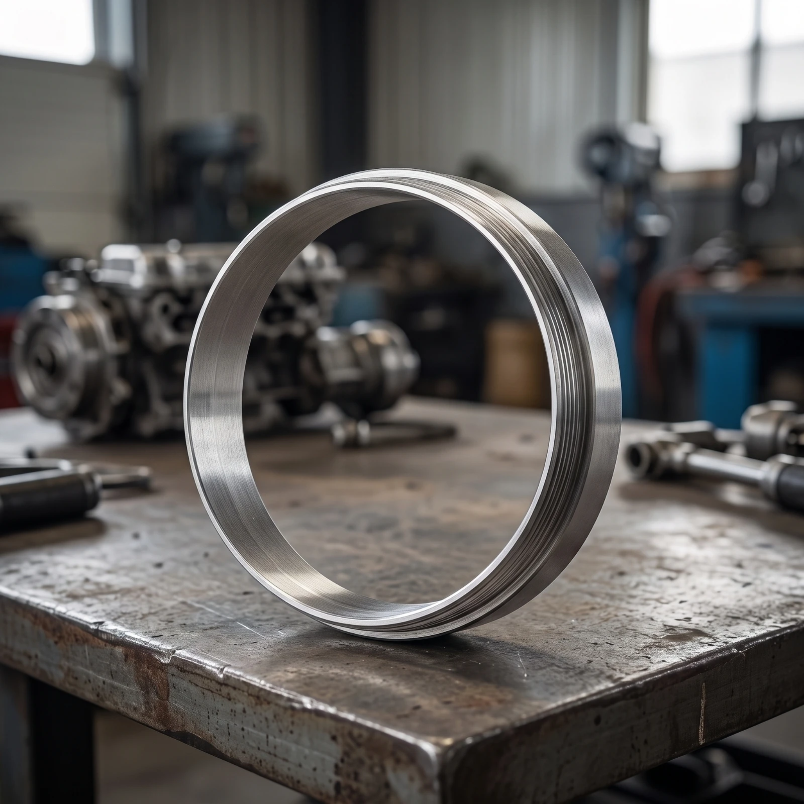 Engine Service Sleeve Stepped Engine Repair Sleeve Parts Circular Convenient for Mechanics, Workshop