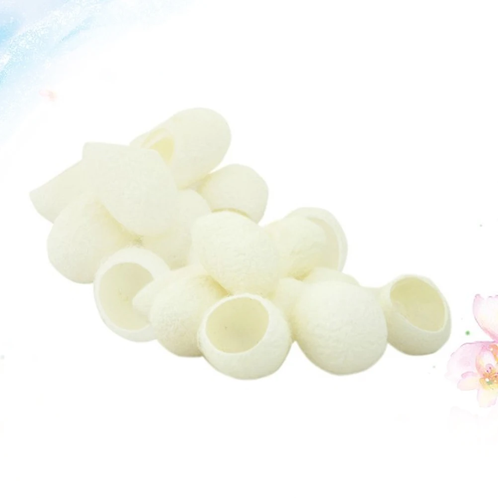 

Cleansing Silk Balls Cleaning Silkworm Beauty Skin Care Scrub Cleanser
