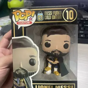 Funko Pop Figuren Actionfigur Fußball -Superstars Messi Funko Edition Gold Model Doll Dekoration Dekoration Geschenke Weihnachtsgeschenk 12 Hauptverkaufsmünzen Naruto - №9