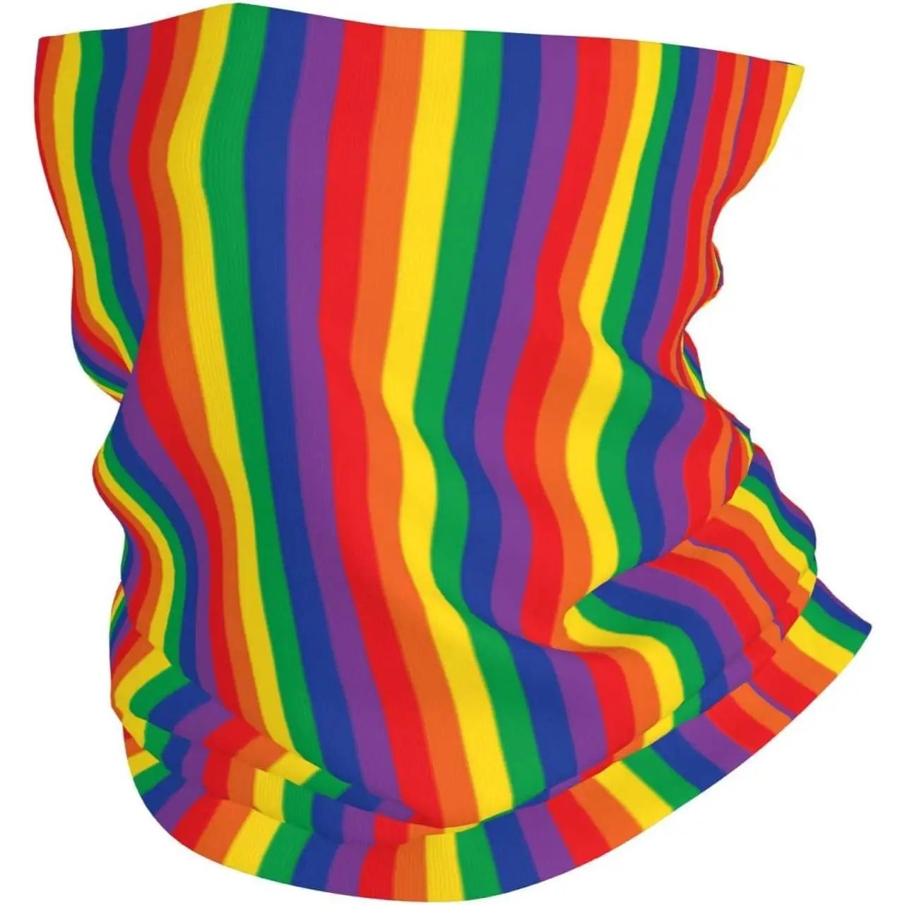 

Многофункциональная маска-балаклава с радужными полосками, ветрозащитное полотенце для лица, повязка на голову для мужчин и женщин