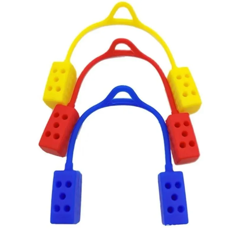 Kids Oral Motor Chewy Tool, Jaw & Tongue Muscle Training Device for Speech Rehabilitation
