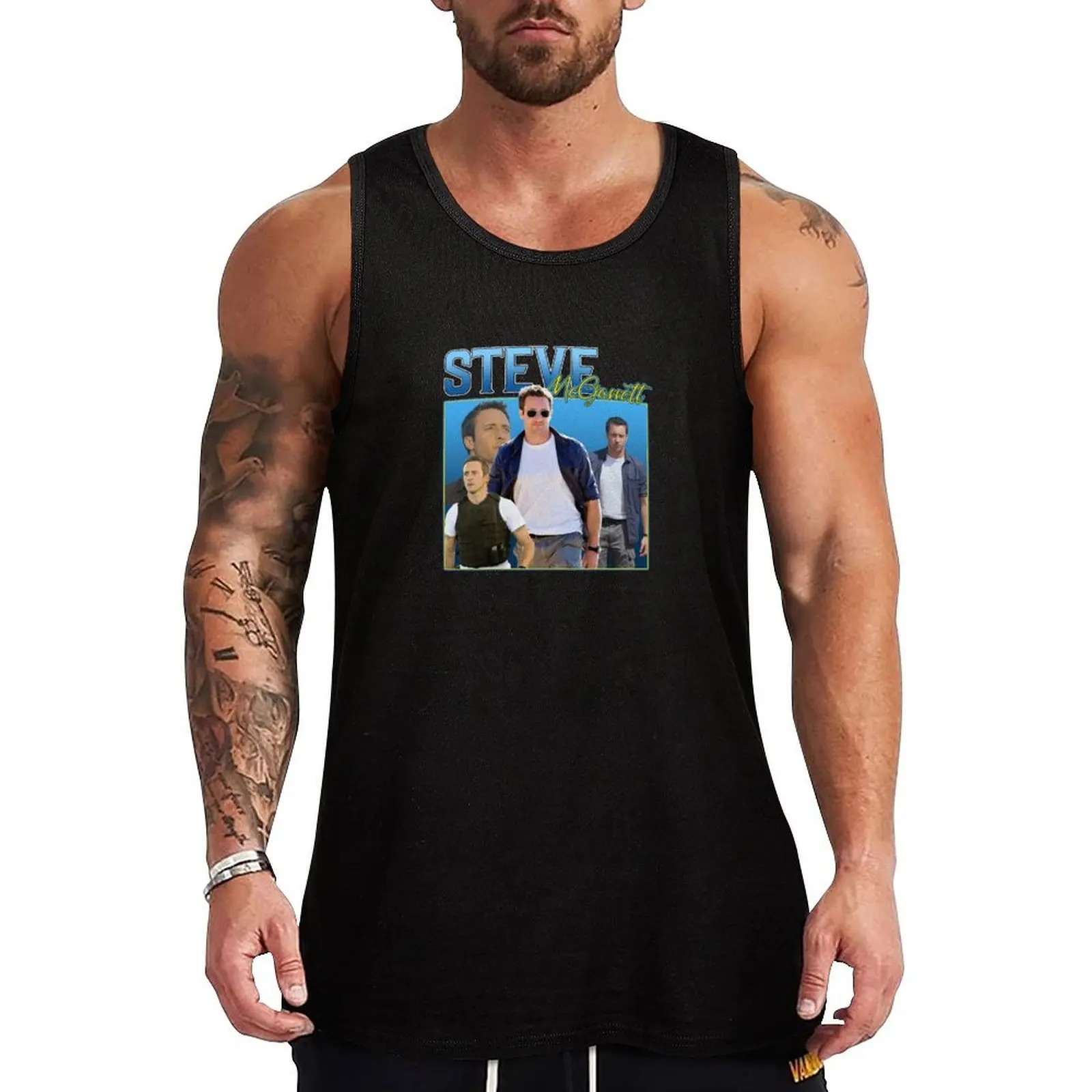 Hawaii Five-0 Steve Mcgarrett Vintage Tv Show Tank Top Vacation Tank Top Casual Sleeveless Beach Wear Shirt