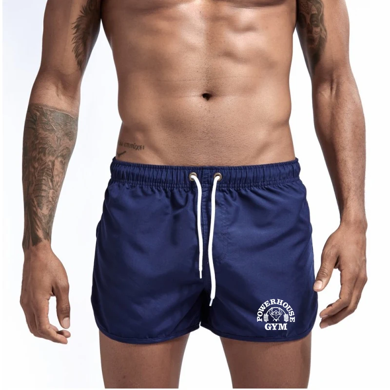 남성용 프린트 수영 반바지, 해변 서핑 운동복 조깅 반바지, 빠른 건조 피트니스 캐주얼 여름 반바지