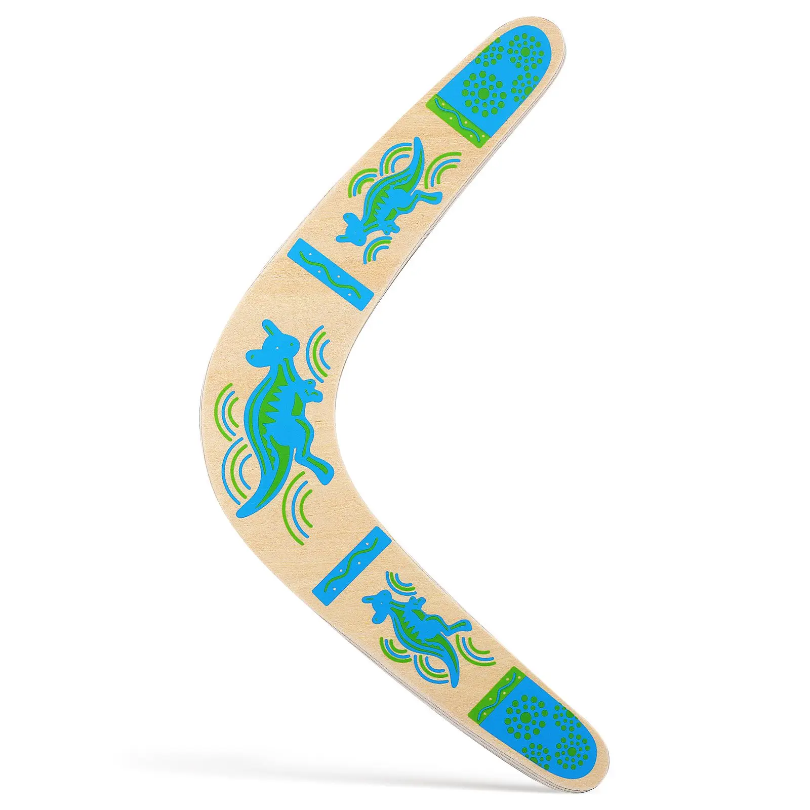 1 Pc Wooden Boomerang 29 5Cm X 32 5Cm B Style Strong Stable Lightweight Portable Outdoor Fun Toy Sports Game Kids