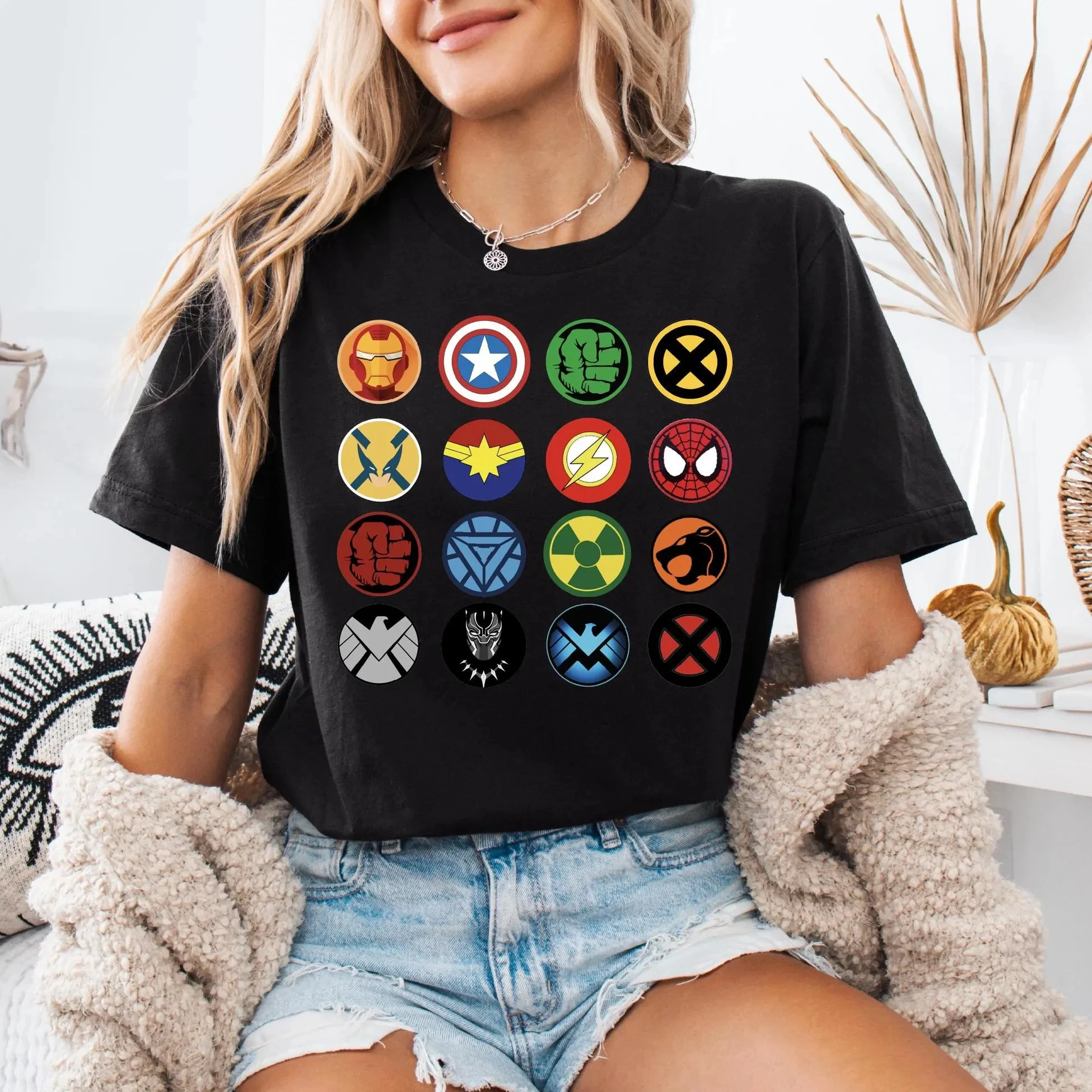 تي شيرت ديزني مارفل هيروز المنتقمون تي شيرت شخصيات مارفل تي شيرت مارفل جروب سترة ديزني كابتن أمريكا قميص #3