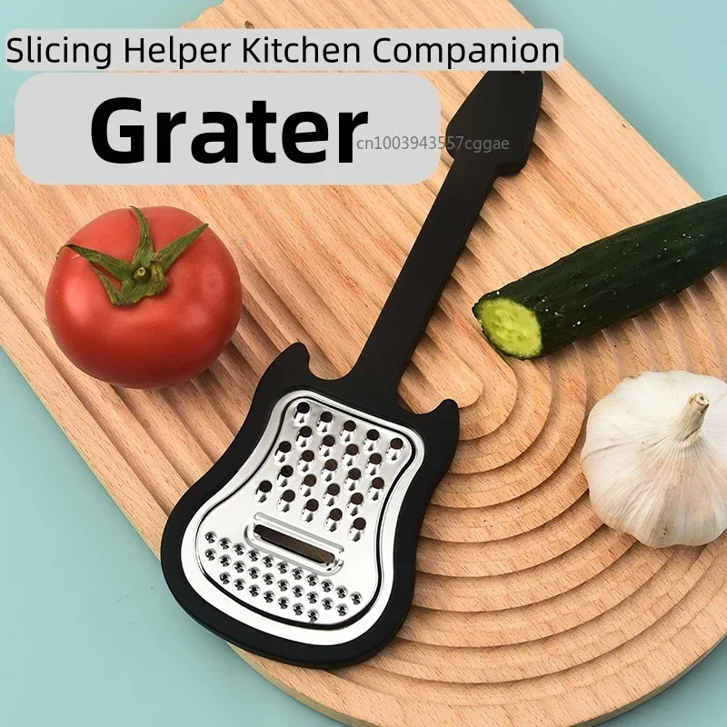 

Multi Functional Stainless Steel Guitar Shaped Melon Planer Fruit Peeler Creative Home Potato Peeler Kitchen Tool Home Gadgets