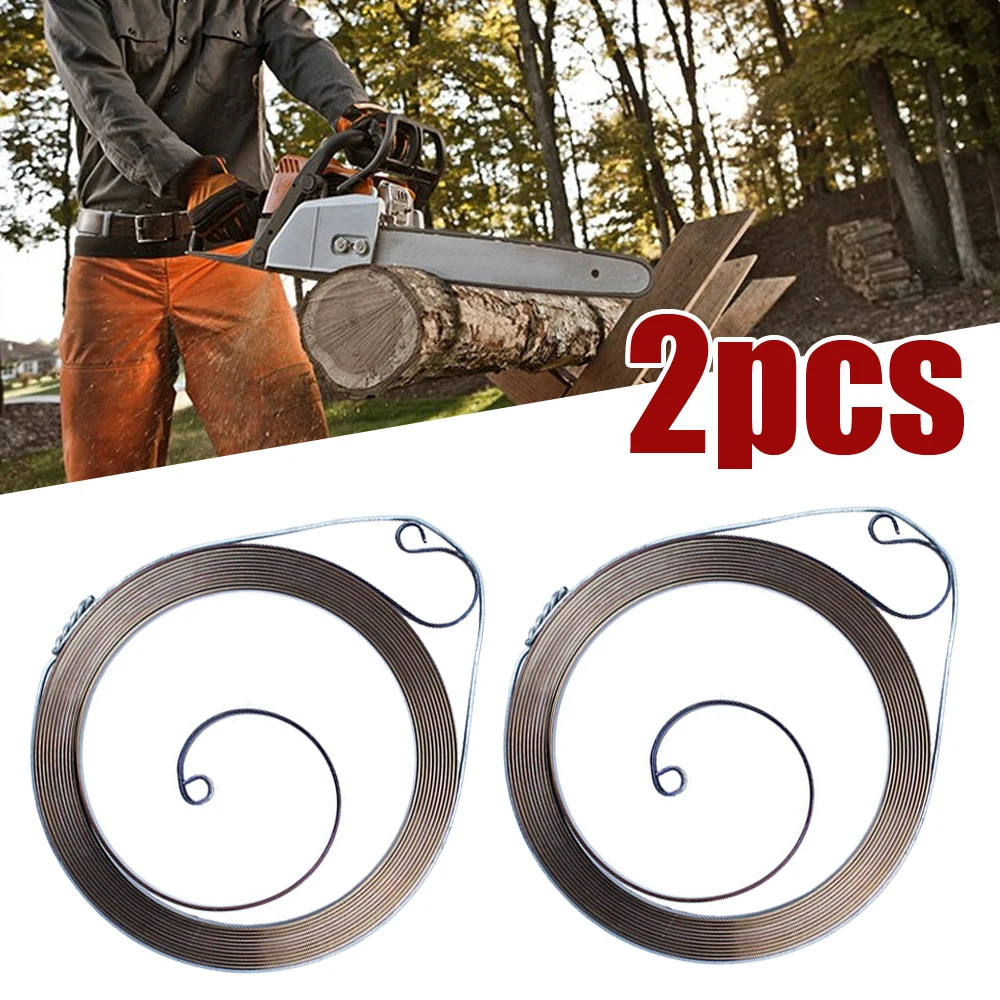 

2Pcs Recoil Starter Spring Accessories Parts Home Garden Power Tool for Stihl BG45 BG46 BG55 BG65 BG85 HS45 SH55 SH85 Blower