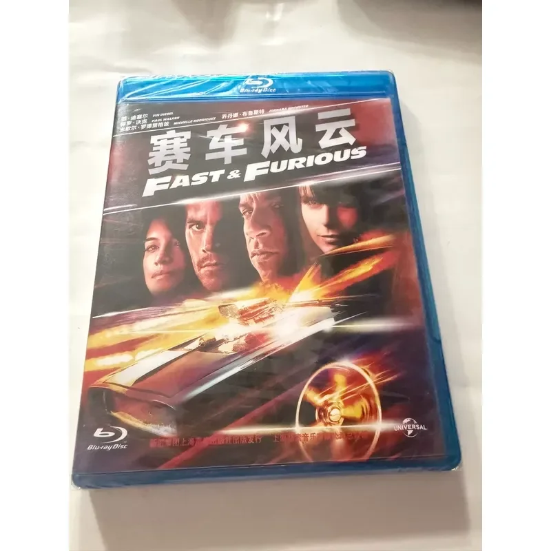 Genuine Racing Fast and Furious 4 Blu-ray Disc BD50 National Edition with Original