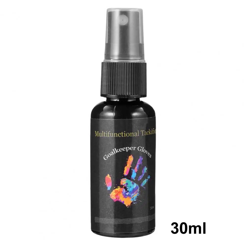 Goalkeeper Bottle Enhance Grip with Lightweight 30ml Goalkeeper Glove Tackifier Spray Portable Sticky Soccer for Performance