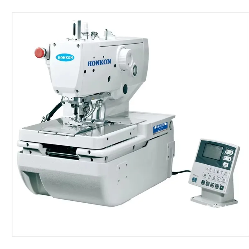 Competitive HK-9820 High Speed Computer Eyelet Button Holer Sewing Machine For Ordinary Cloth And Knit