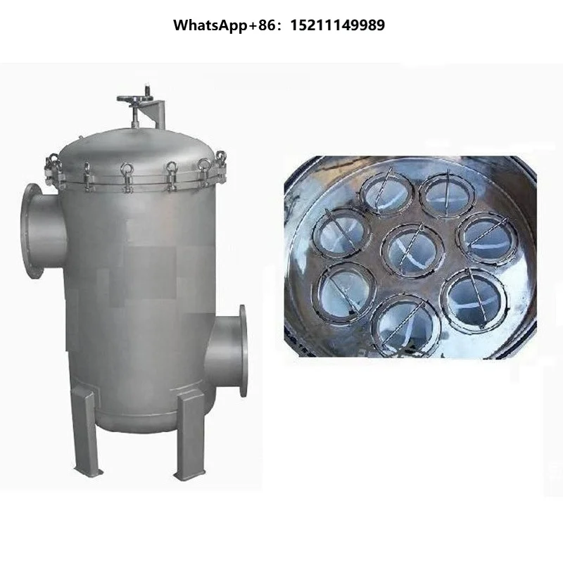 High Quality Multi Bag Filter Industrial Filtration Equipment Food Grade Extractor Machine Competitive Price Liquid Filter