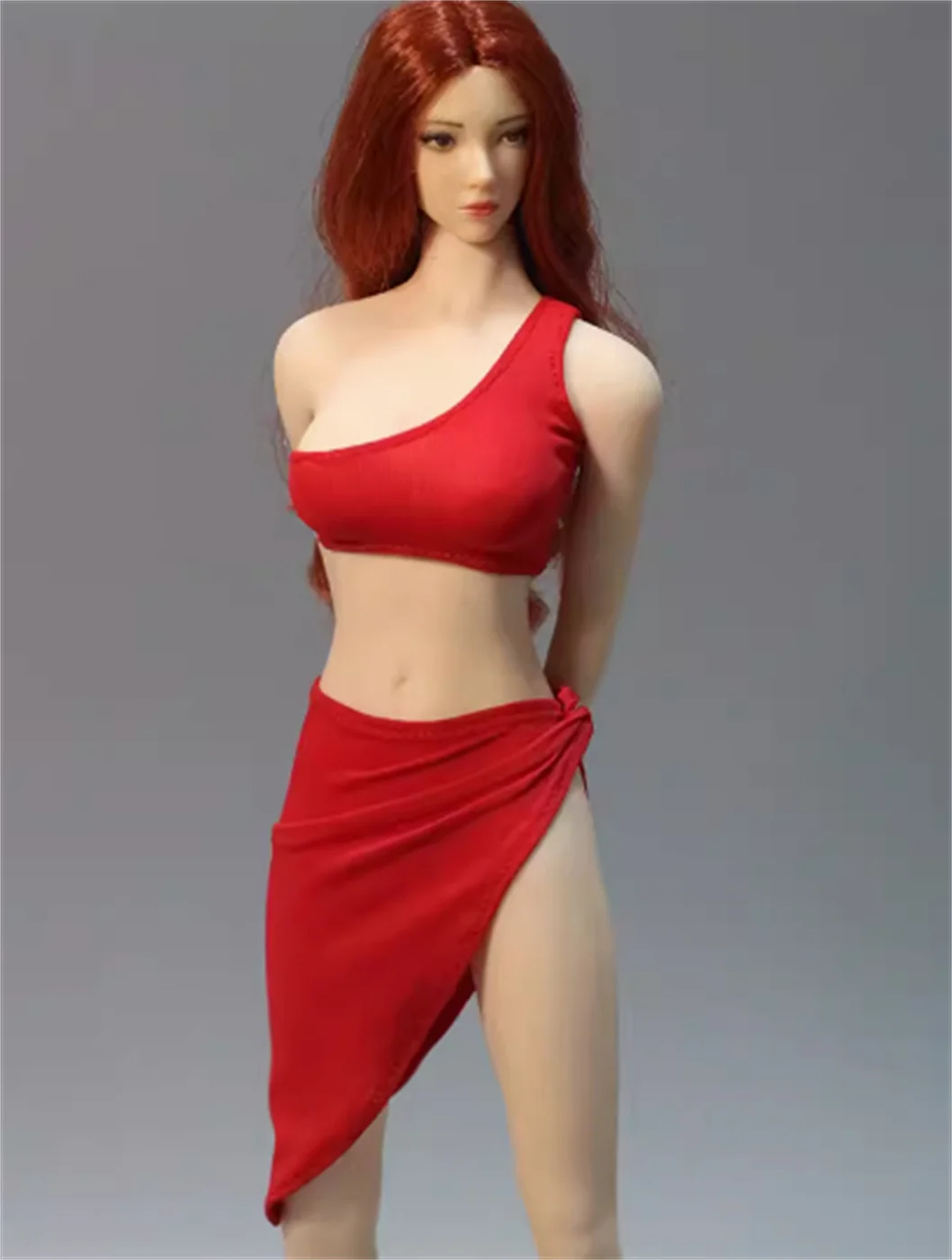 1/6 Vrouwelijke Soldaat Top + Korte Rok Kleding een schouder Fit 12Inch Tbleague Pak body Action Figure aanpassen