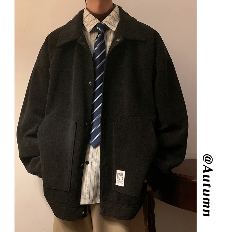 

Мужская куртка в американском стиле, свободного кроя, демисезонная, повседневная, рабочая, молодежная, утепленная, удлиненная, для активного образа жизни