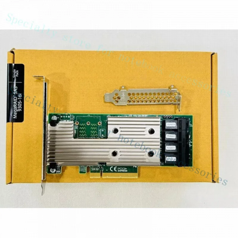 A+ NEW  for Broadcom LSI 9305-16i SATA/SAS HBA Controller Card 12Gbps PCIe for Avago IT Mode
