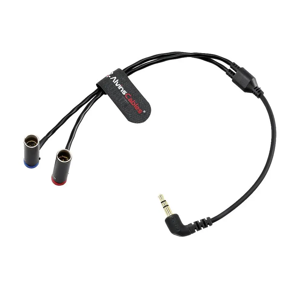 

Alvin's Cables 3,5 мм TRS to Dual TA3M Y Splitter Cable, 1/8'' TRS to 2 Low Profile Mini XLR 3-контактный разъем «папа» аудиокабель