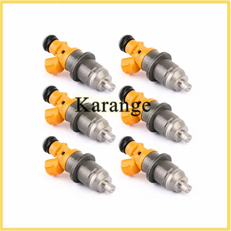 6pcs 60V-13761-00-00 E7T25080 1465A011 New Fuel Injector For Mitsubishi Pejero Yamaha Outboard HPDI 200 250 300 HP 2003 E7T05080