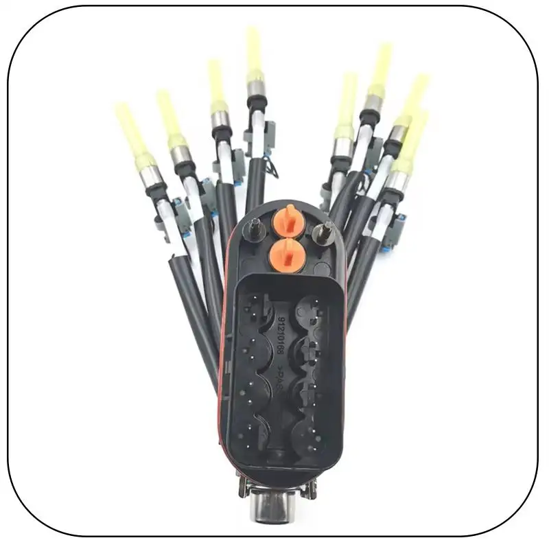 

ABNF!FJ504 89060440 17114163 93441235 2173029 8-Cylinder Fuel Spider Injector For Chevy Suburban Savana 5.0L 5.7L V8