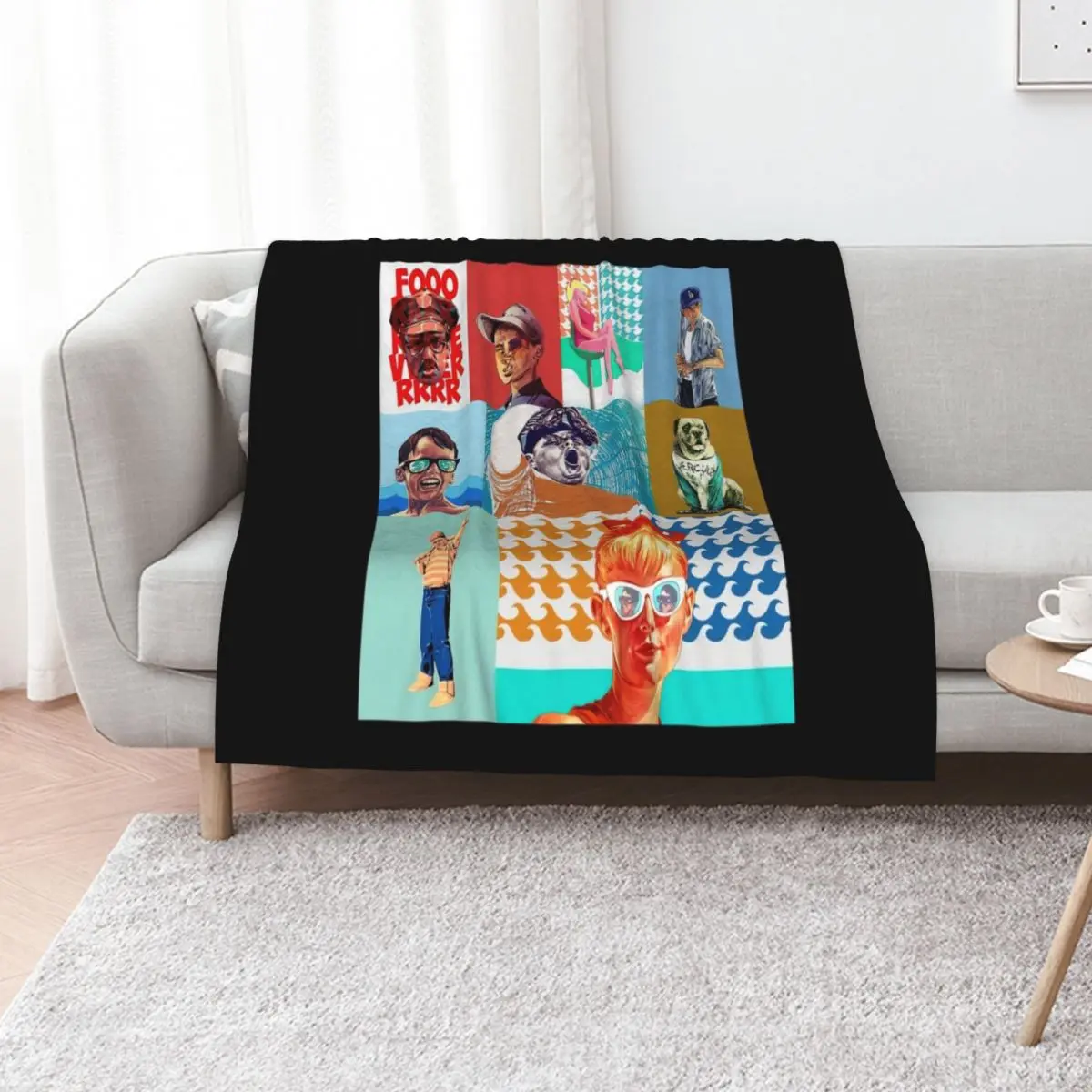 Copy of The Sandlot Vintage Throw Blanket for sofa Decoratives Decorative Beds heavy to sleep Warm Summer Beddings Blankets