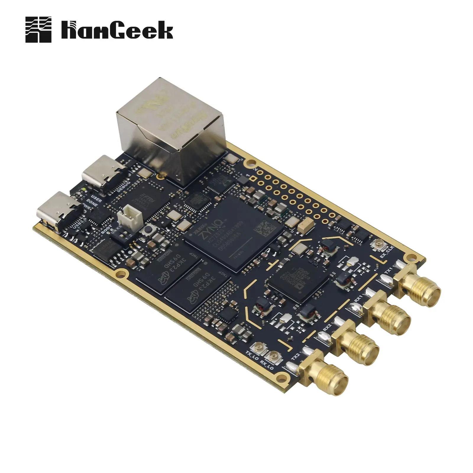 HamGeek لـ Pluto SDR MATLAB نسخة مطورة 70 ميجا هرتز - 6 جيجا هرتز Zynq7020 + AD9363 لوحة تطوير الراديو المحددة ببرنامج SDR