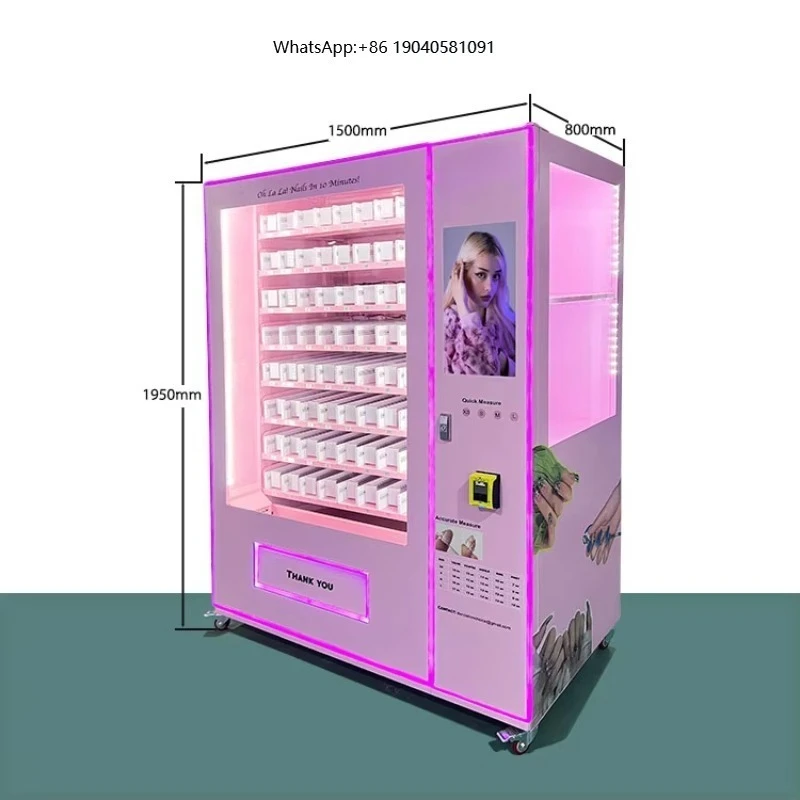 New Trending Vending Machine With Card Reader Bottle Facial Toner Vending Machine Cosmetics Vending Machine With Display Window