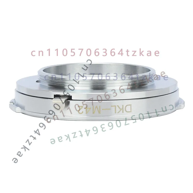 1PCS Full Copper High Precision DKL-M42 Lens Adapter Ring For Retina Schneider for Voigtlander DKL Mount Lens To M42 Screw Mount